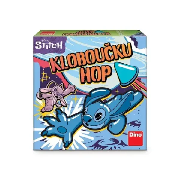 Dino Kloboučku hop – Stitch