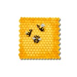 Cesil Cesil Silikonová forma Plást se včelami 13 x 11,5 cm