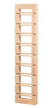 Dřevěná zádová opěrka Prestige 350W, olše