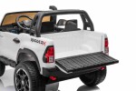 Mamido Dětské elektrické autíčko Toyota Hilux 4x4 bílé