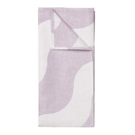 Broste Utěrka Tide Lavender Grey - set 2 ks, fialová barva, textil