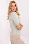 Svetr s krátkým rukávem model 216759 Factory Price M/L