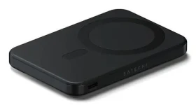 Satechi OnTheGo Magnetic Qi2 Powerbank Stand černá / Powerbanka / Qi2 / 5000 mAh (ST-B5Q2SK)
