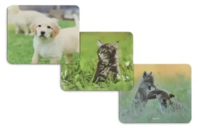 Hama Podložka pod myš Animals / Podložka pod myš / motiv zvířat / 220x180 mm / 12 ks v displeji (126872)