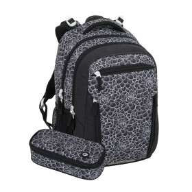Bagmaster PORTO 25 A studentský set – černo-bílý Černá 29 l 191811