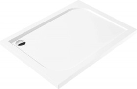 DEANTE - Cubic bílá - Akrylátová sprchová vanička, obdélníková, 80x120 cm KTK_044B
