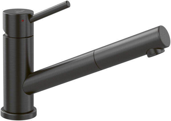 Dřezová baterie Villeroy & Boch Como Shower, 92520005, antracit 92520005