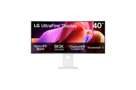 39.7" LG UltraFine 40U990A-W / IPS / 5120 x 2160 / 21:9 / 2000:1 / 450cd-m2 / DP+HDMI+USB-C / VESA (40U990A-W.AEU)
