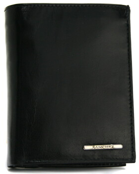 Pánská koženková peněženka Sanchez elegant, černá
