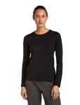ICEBREAKER Wmns 150 Ace LS Tee, Black velikost: XL