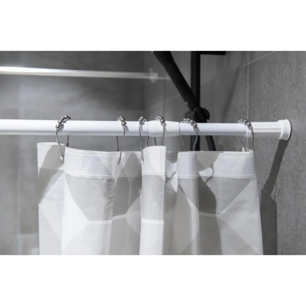 HOPA - Tyč sprchového závěsu bílá - Rozměr A - 70 - 120 KD02100229