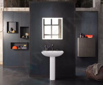 DURAVIT - ME by Starck Sloup pro umyvadla ME by Starck, s WonderGliss, alpská bílá 08583900001