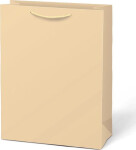 Taška dárková T 5 kraft 260x320x100 béžová