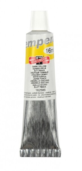 Koh-i-Noor temperová barva 16 ml - žlutá tmavá