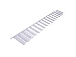 GEOMAT Akrylové napojení na čelní stěnu – Guttagliss Makro (trapéz) napojení na čelní stěnu (trapéz 76 x 18 mm)