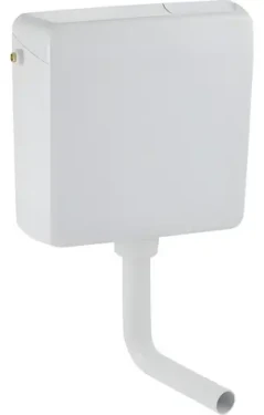 Geberit AP123 alpská bílá / Splachovací nádržka / boční přívod / splachování 6/9 l / Start-Stop (123.105.11.1)