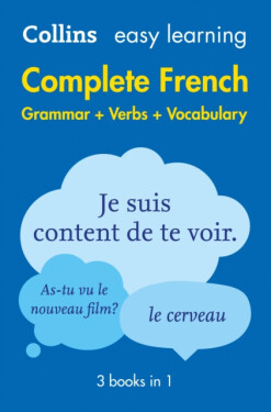 Easy Learning French Complete Grammar, Verbs and Vocabulary books in Trusted support for Learning (Collins Easy Learning