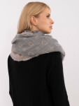 Šála AT SZ 1701.61 šedorůžová jedna velikost