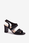Sandály na podpatku model 212908 Step in style 38