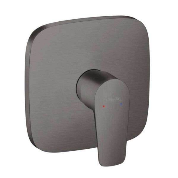 HANSGROHE - Talis E Sprchová baterie pod omítku, kartáčovaný černý chrom 71765340