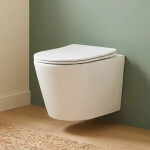 Wc závěsné SAT Infinitio včetně prkénka softclose, zadní odpad SATINF010RREXP SATINF010RREXP