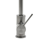 Dřezová baterie SAT Aurum s otočným ramínkem broušený gun metal SATBAUR280BGM SATBAUR280BGM