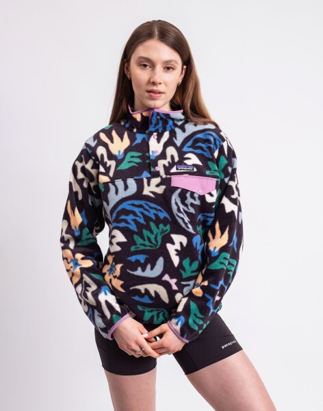 Patagonia W's LW Synch Snap-T P/O Kaleido: Black L