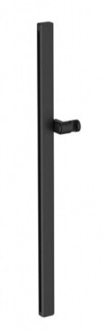 DURAVIT - Příslušenství Sprchová tyč 81 cm, matná černá UV0600005046