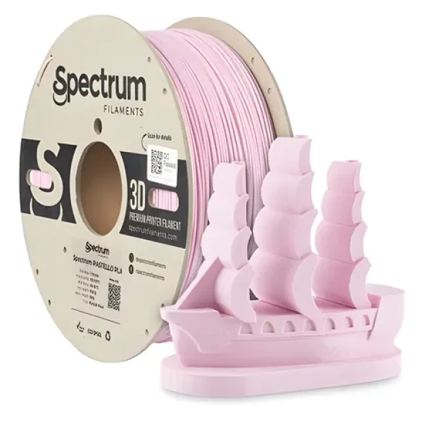 Spectrum Pastello PLA Bonbon Rose / Tisková struna / 1,75 mm / 1 kg (80706)