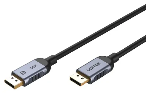 Unitek Kabel DisplayPort 1.4 černá / Kabel DisplayPort / 8K/60Hz / 4K/240Hz / 5 m / 32,4 Gbit/s (C1628GY01-5M)