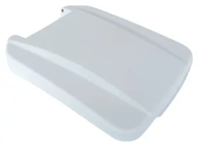 DENOX bílé víko pro odpadkový koš 23300 / Víko na odpadkový koš / 60 l