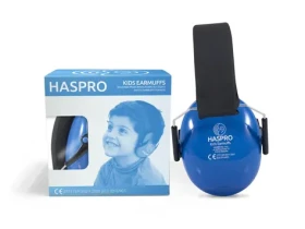 Haspro Hearing Protection KIDS sluchátka na uši, modrá (HSKE01B)
