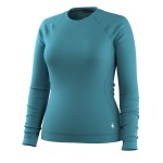 Dámské merino tričko s dlouhým rukávem SMARTWOOL Women's Classic Thermal Merino Base Laye, Mineral Blue Heather velikost: S