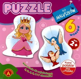 ALEXANDER Baby puzzle Princezna 6v1