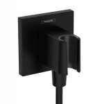 HANSGROHE - Sprchový set s termostatem pod omítku, s tělesem, 26x26 cm, matná černá SANI21HHH403