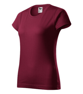 Basic tričko dámské garnet 2XL