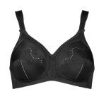 Dámská podprsenka Doreen + Cotton 01 N - BLACK černá - Triumph BLACK 100C