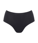 Dámské kalhotky GO Daily Cotton Midi 3P - BLACK - černé 0004 - SLOGGI BLACK XL