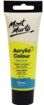 Mont Marte akrylová barva 75 ml citronově žlutá (Lemon Yellow)
