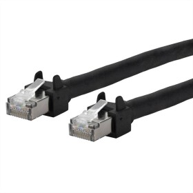 Metz Connect 13084F2000-E RJ45 síťové kabely, propojovací kabely CAT 5e S/UTP 2.00 m černá lze použít pro vlečení, krytí PUR, odolné proti UV záření 1 ks