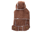 Blair zimní kabátek pro psa Barva: Hnědá, Délka zad (cm): 24, Obvod hrudníku: 36 - 40 cm