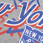 New Era Pánská mikina New York Rangers NHL Sport Classics Oversized Hoodie Velikost: 3XL