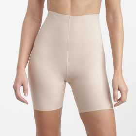 Dámské formující boxerky s vysokým pasem DIM MID WAIST PANTY - 69% POLYAMID, 31% ELASTAN - tělová S