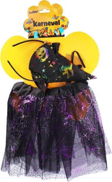 Set karneval W026087 - čarodějnice/pavouk
