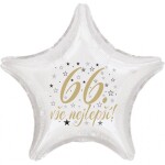 66. narozeniny balónek hvězda Balonky.cz 66. narozeniny balónek hvězda Balonky.cz