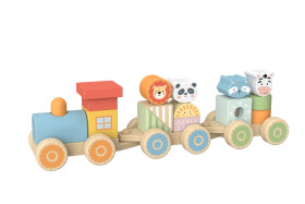 BABU - Dřevěný vláček Safari - Babu