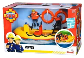 SIMBA Hasič Sam Loď Neptun s figurkou