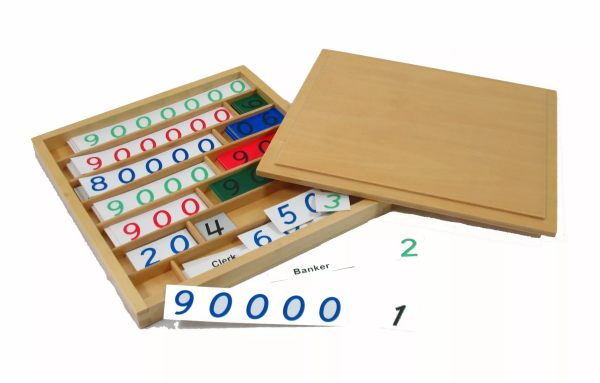 Moyo Montessori Moyo Montessori Čísla k bance