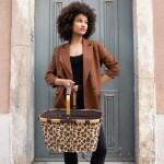 Nákupní košík Reisenthel Carrybag Frame Leo macchiato