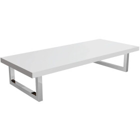 CERANO - Deska pod umyvadlo Navira Pro + 2 konzole pod desku - bílá matná - 60x46x3,6 CER-606066